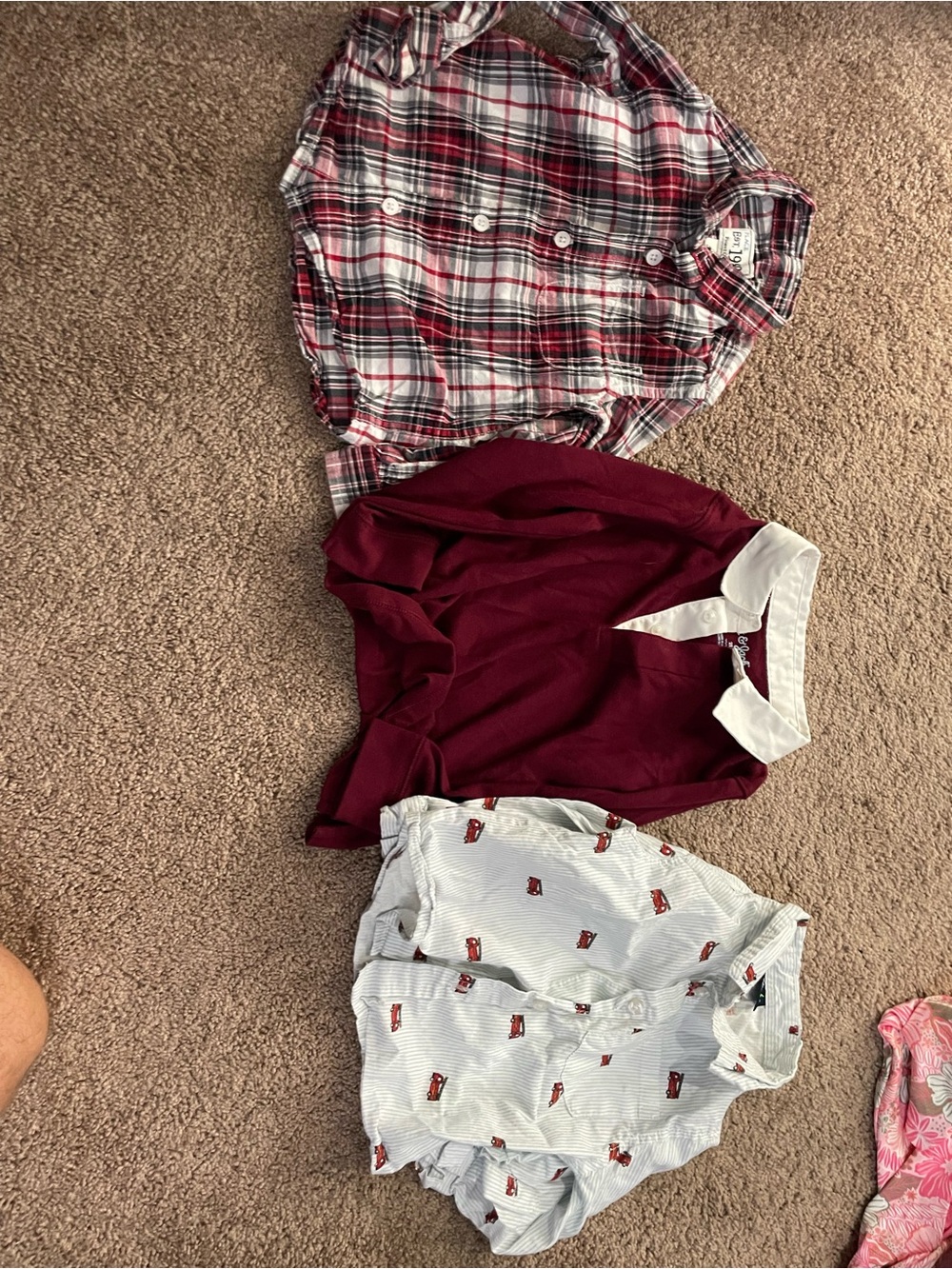 2T Long Sleeve Button Downs